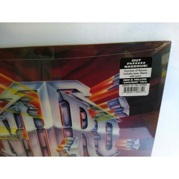 Nitro OFR Vinyl LP Record Album Red & Yellow Explosion Color Limited Heavy Metal - Picture 2 of 6